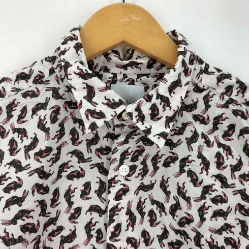 ポールスミス Paul Smith 兎 総柄 コットン シャツ メンズ import:L