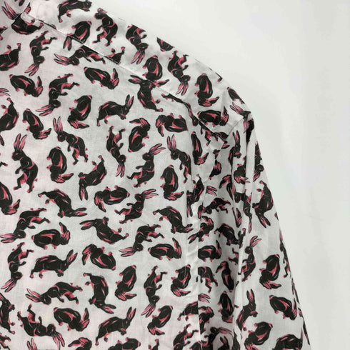 ポールスミス Paul Smith 兎 総柄 コットン シャツ メンズ import:L