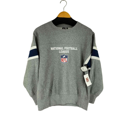 エヌエフエル NFL 裏起毛 クルーネック スウェット メンズ JPN:S