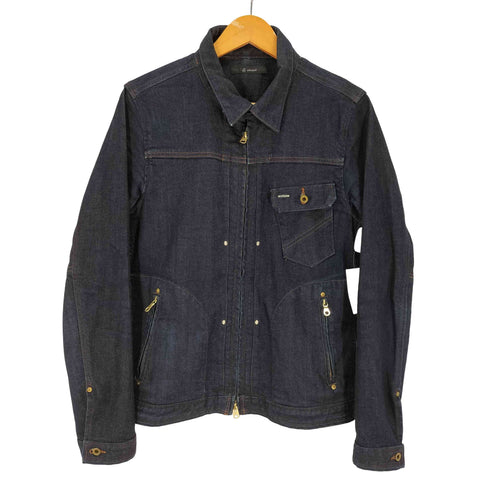 ジョンブル Johnbull ジップアップ デニムジャケット メンズ JPN:M
