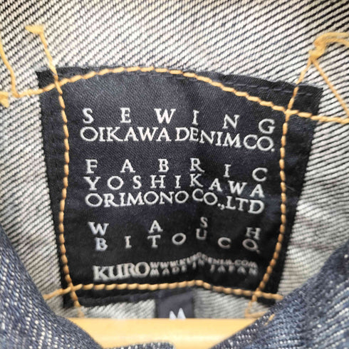 クロ KURO 1stモデル ファースト デニム トラッカージャケット メンズ JPN:M
