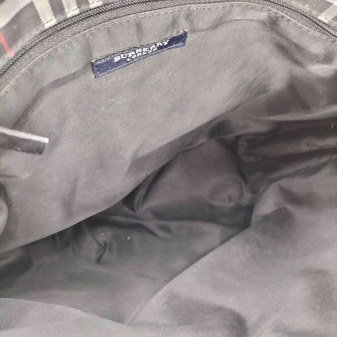 バーバリーロンドン BURBERRY LONDON イタリア製 ノバチェック レザーハンド トートバック レディース