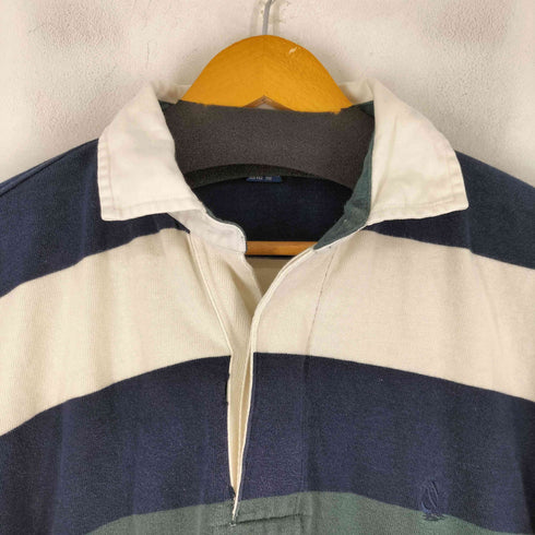 ノーティカ NAUTICA ボーダーラガーシャツ メンズ S/P