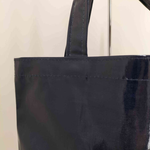 バーバリー BURBERRY ロゴプリント PVC トートバッグ レディース