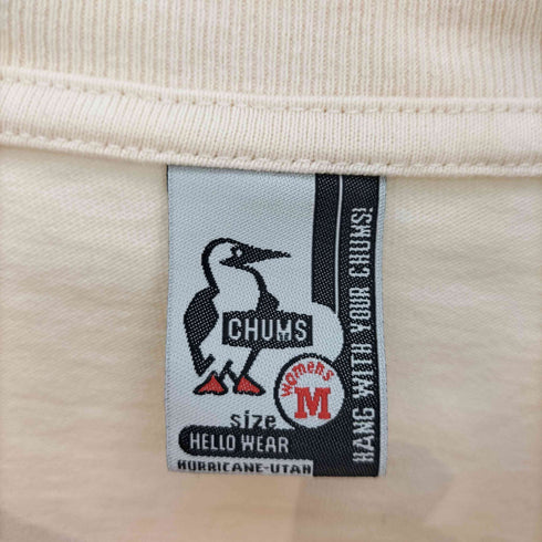 チャムス CHUMS 25SS アンチバグ フードヨーカイポケット Tシャツ レディース import:M