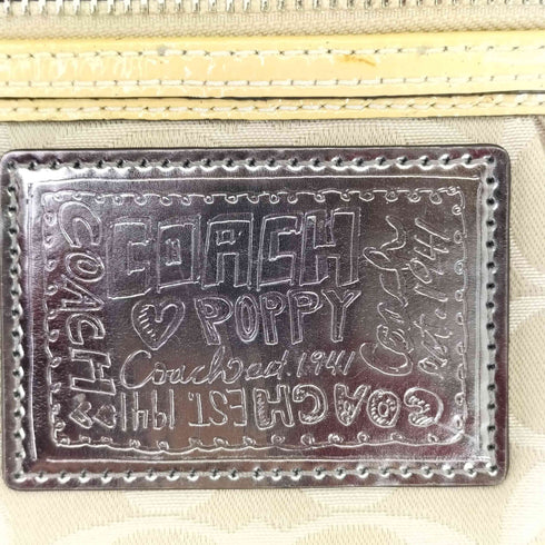 コーチ COACH ポピー シグネチャー ショルダーバッグ POPPY signature shoulderbag レディース