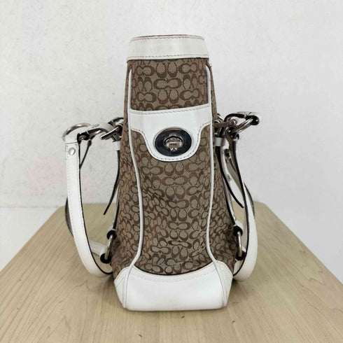 コーチ COACH ミニシグネチャー トートバッグ ハンドバッグ mini signature totebag handbag レディース