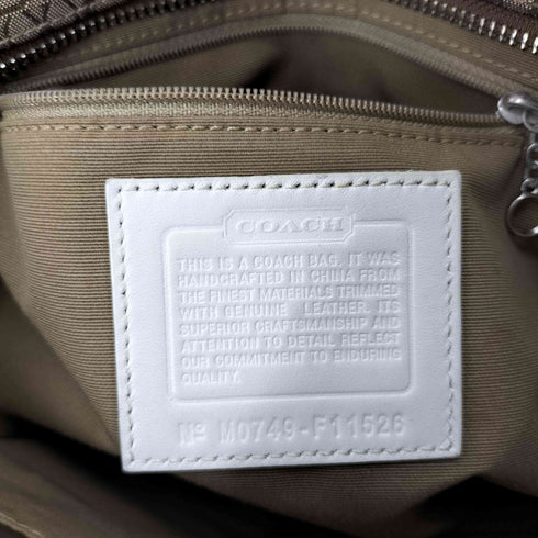 コーチ COACH ミニシグネチャー トートバッグ ハンドバッグ mini signature totebag handbag レディース
