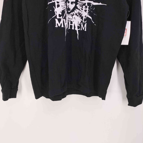 MYAHEM アーティストフォトプリント ポップアップ L/S Tシャツ レディース import:S
