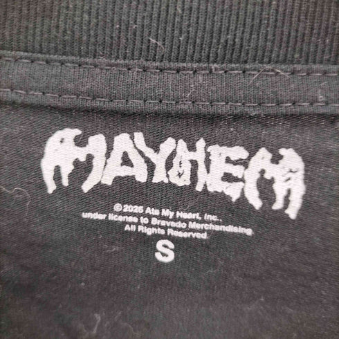MYAHEM アーティストフォトプリント ポップアップ L/S Tシャツ レディース import:S