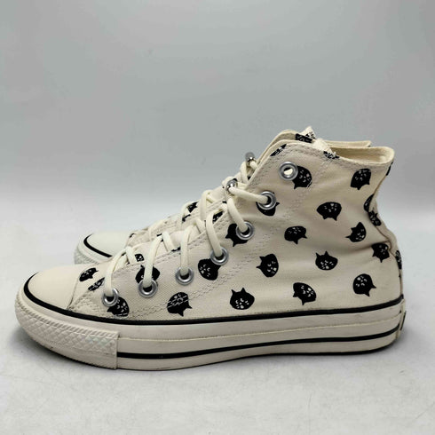 ネネット Ne-net 別注 にゃー ロゴ ハイカット スニーカー レディース CONVERSE:4 1/2