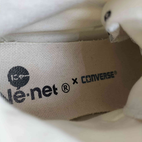 ネネット Ne-net 別注 にゃー ロゴ ハイカット スニーカー レディース CONVERSE:4 1/2