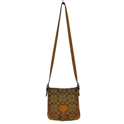 コーチ COACH シグネチャー ショルダーバッグ signature shoulder bag レディース