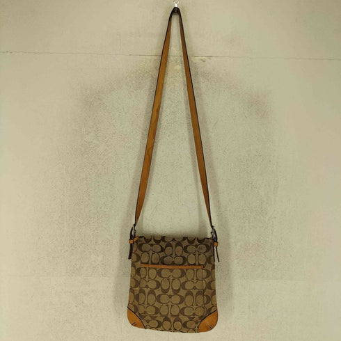 コーチ COACH シグネチャー ショルダーバッグ signature shoulder bag レディース
