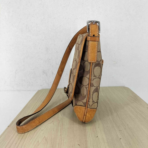 コーチ COACH シグネチャー ショルダーバッグ signature shoulder bag レディース