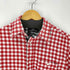 ステューシー Stussy ギンガムチェック フランネル 半袖シャツ メンズ import:M