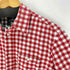 ステューシー Stussy ギンガムチェック フランネル 半袖シャツ メンズ import:M