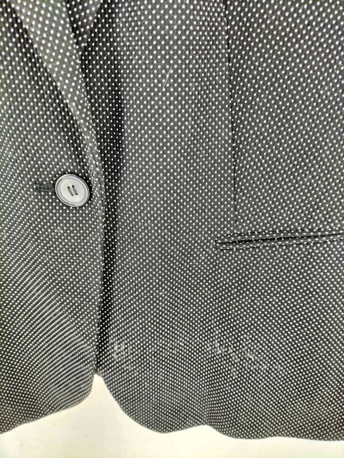 ザラ ZARA ドット柄 1B テーラードジャケット レディース 38