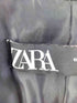 ザラ ZARA ドット柄 1B テーラードジャケット レディース 38