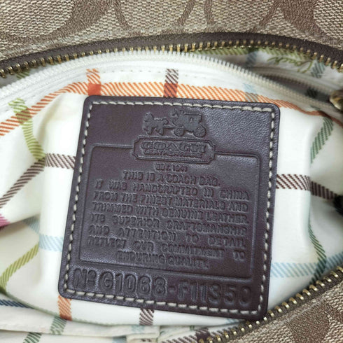 コーチ COACH シグネチャー トートバッグ signature tote bag レディース