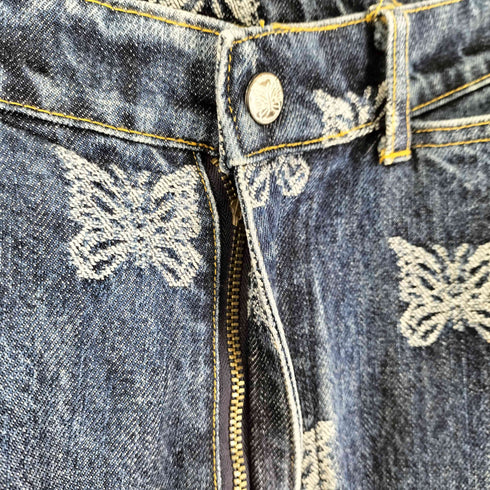 ニードルズ Needles STRAIGHT JEAN - 13OZ DENIM / PAPILLON JACQUARD メンズ JPN:L