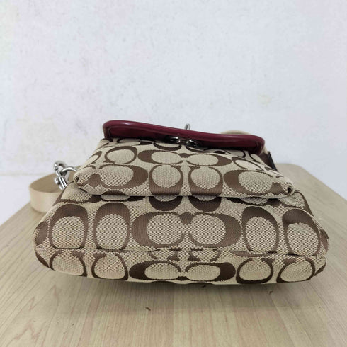 コーチ COACH シグネチャー ショルダーバッグ signature shoulderbag レディース