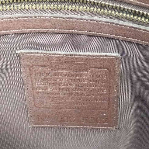コーチ COACH オールド レザー ハンドバッグ old leather handbag レディース
