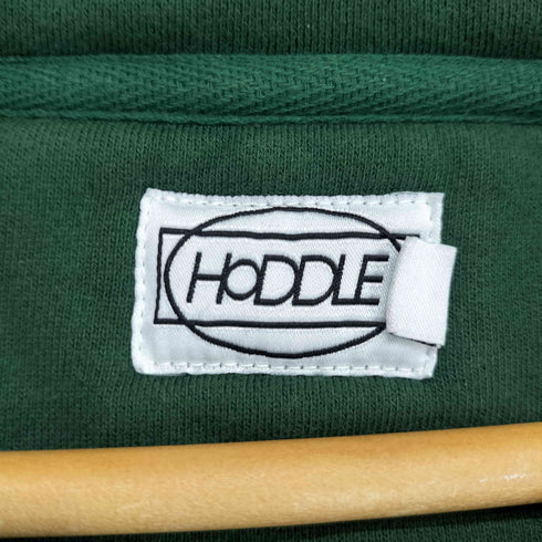 HODDLE スタッズ ロゴパイルジップパーカー street メンズ M
