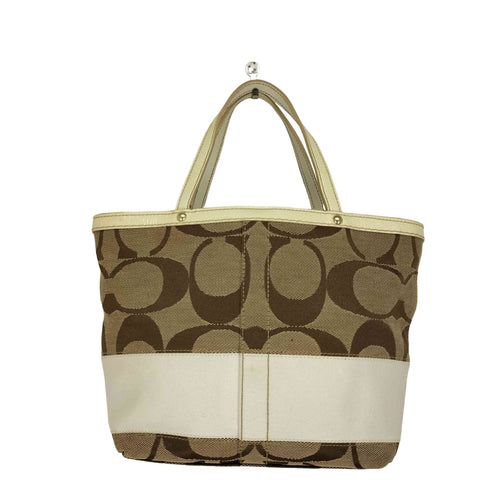 コーチ COACH シグネチャー ミニトートバッグ signature mini tote bag レディース