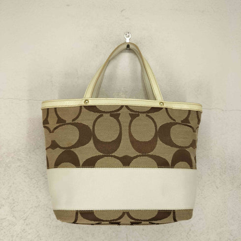 コーチ COACH シグネチャー ミニトートバッグ signature mini tote bag レディース