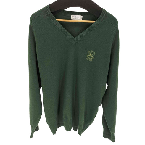 バーバリーズ BURBERRYS 90sラムウール VネックニットL/S メンズ import:L