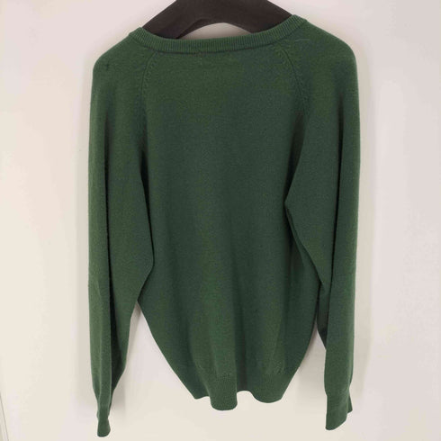 バーバリーズ BURBERRYS 90sラムウール VネックニットL/S メンズ import:L