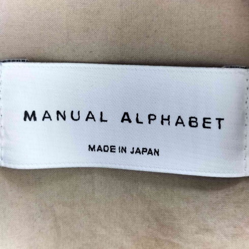 マニュアルアルファベット MANUAL ALPHABET OVERDYED JACKET メンズ 2