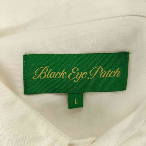 ザブラックアイパッチ THE BLACK EYE PATCH ROYAL SCRIPT OXFORD SHIRT メンズ L
