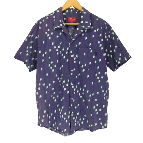 シュプリーム Supreme 12SS 総柄開襟シャツ メンズ L