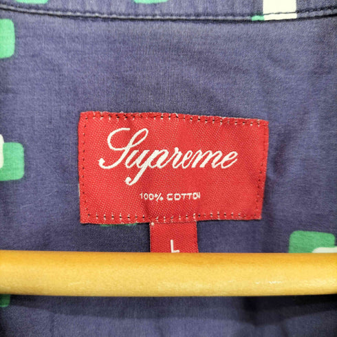 シュプリーム Supreme 12SS 総柄開襟シャツ メンズ L