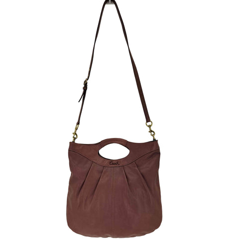 コーチ COACH レザー 2way ショルダーバッグ leather 2way shoulder bag レディース