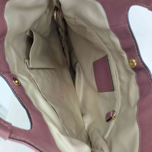 コーチ COACH レザー 2way ショルダーバッグ leather 2way shoulder bag レディース