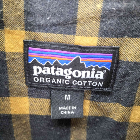 パタゴニア patagonia ORGANIC COTTON ピマコットン チェック シャツ メンズ import:M