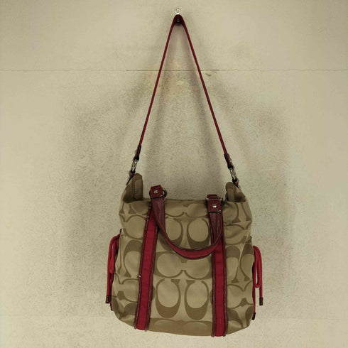 コーチ COACH ポピー シグネチャー 2way ショルダーバッグ poppy signature 2way shoulder bag レディース
