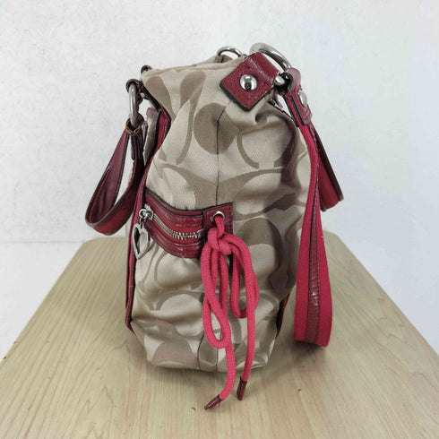 コーチ COACH ポピー シグネチャー 2way ショルダーバッグ poppy signature 2way shoulder bag レディース