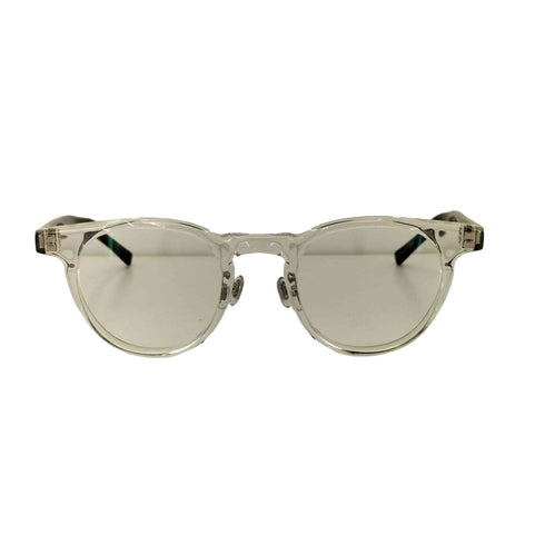 メゾンマルジェラ Maison Margiela クリアアセテート ラウンドサングラス メンズ