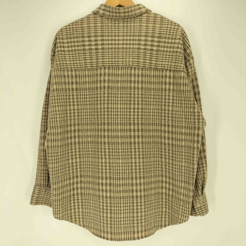 ジャーナルスタンダード JOURNAL STANDARD チェック柄 ビッグシルエット フランネルシャツ メンズ JPN:M