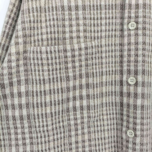 ジャーナルスタンダード JOURNAL STANDARD チェック柄 ビッグシルエット フランネルシャツ メンズ JPN:M