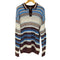サノバチーズ SON OF THE CHEESE FALLING STRIPE POLO KNIT メンズ JPN:M