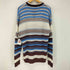 サノバチーズ SON OF THE CHEESE FALLING STRIPE POLO KNIT メンズ JPN:M