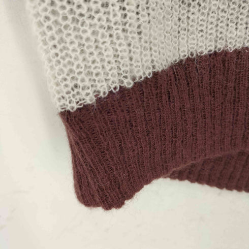 サノバチーズ SON OF THE CHEESE FALLING STRIPE POLO KNIT メンズ JPN:M