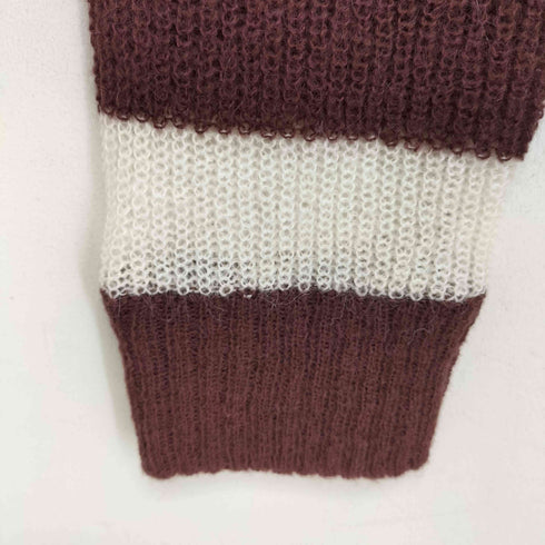 サノバチーズ SON OF THE CHEESE FALLING STRIPE POLO KNIT メンズ JPN:M