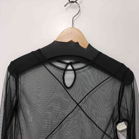 レイビームス Ray BEAMS 24SS RBS チュール コード クルーネック トップス レディース