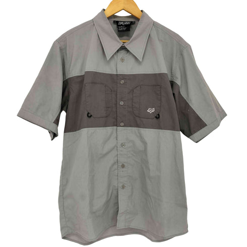 フォックスレーシング FOX RACING バイカラー S/S ワークシャツ メンズ JPN:M